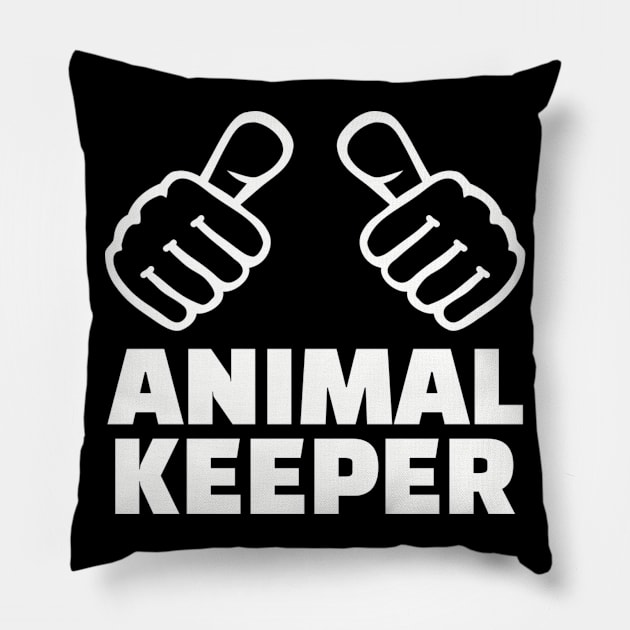 Animal keeper Pillow by Designzz