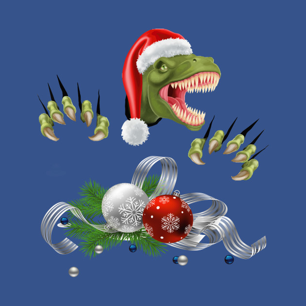 Disover Christmas T-Rex - Christmas T Rex - T-Shirt