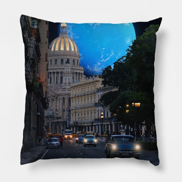 CUBA NIGHTS. Pillow by LFHCS