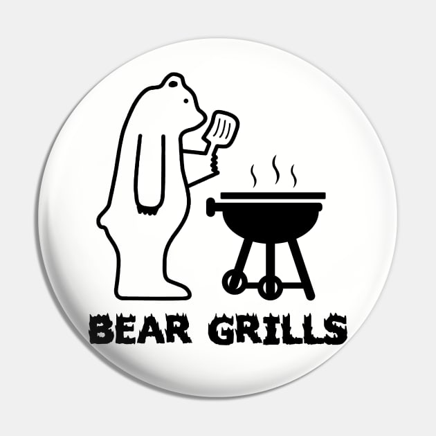 Bear Grills Pin by Three Meat Curry