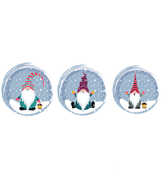 Just Hanging With My Happy Gnomies Gnome Christmas Party T-Shirt Kids T-Shirt by tshirtQ8