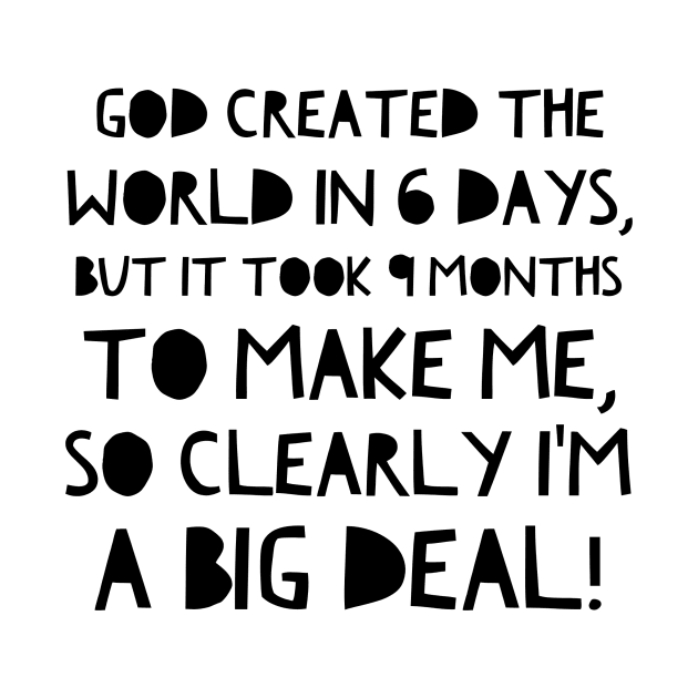 God created the world in 6 days... by mikepod