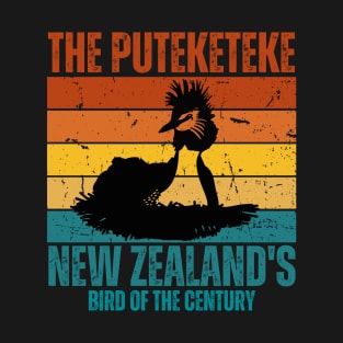 The Puteketeke - Bird of the Century T-Shirt