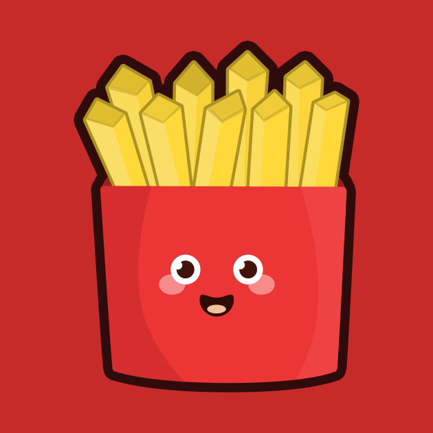 Kawaii French Fries by KawaiiNir