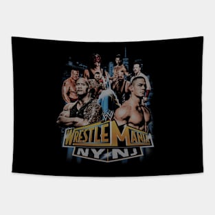 Wrestlemania NY-NJ Tapestry