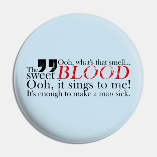 Gascoigne Quote Pin