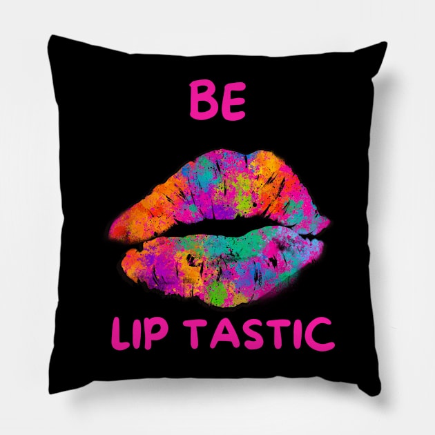 Be Lip- Tastic Pillow by PodX Designs 