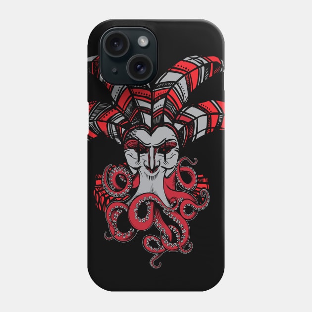 Demon Joker Phone Case by FAKE NEWZ DESIGNS