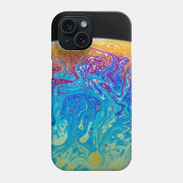 Soap Bubble Close Up Phone Case by philippemx