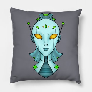 Lady Bot Pillow