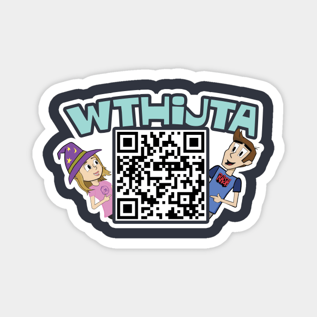 What the Heck is Jake Talking About QR Design Magnet by MutineerDisaster