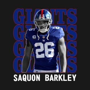 New York Giants Saquon Barkley 26 T-Shirt