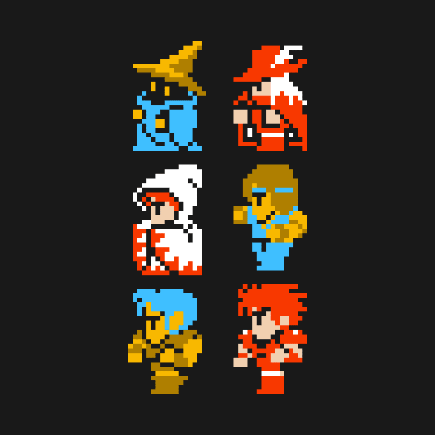 Light Warriors by RetroPixelWorld