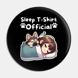 Sleep T-Shirt Official Pin