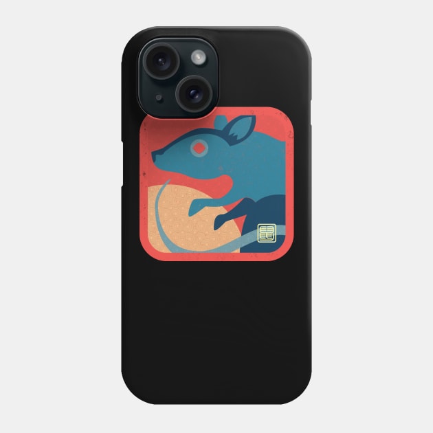 Chinese Zodiac-Year of the Rat Phone Case by DanielLiamGill