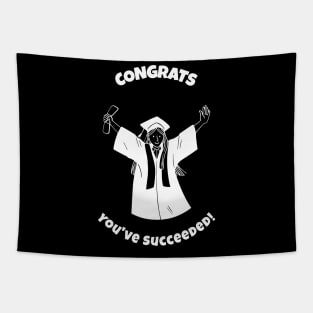 College Graduation T-shirt Tapestry