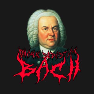 Bach Metal (In Technicolor) Johann Sebastian Bach T-Shirt