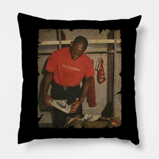 Michael Jordan in Locker Room Pillow