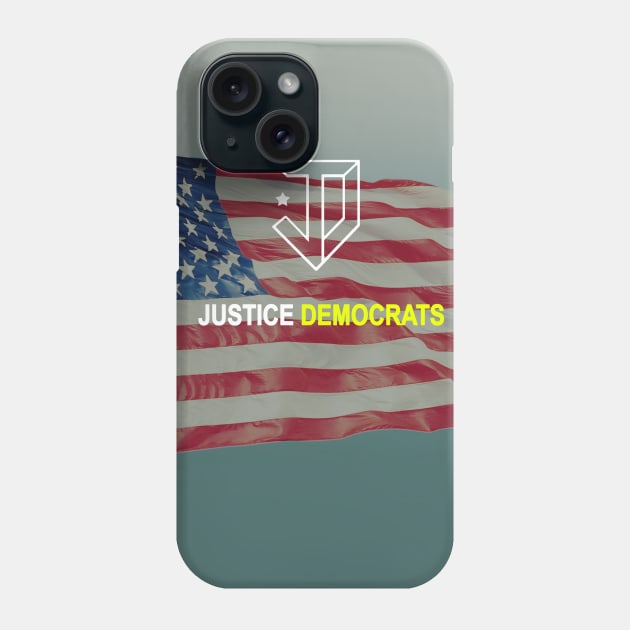 Justice Democrats Phone Case by christopper