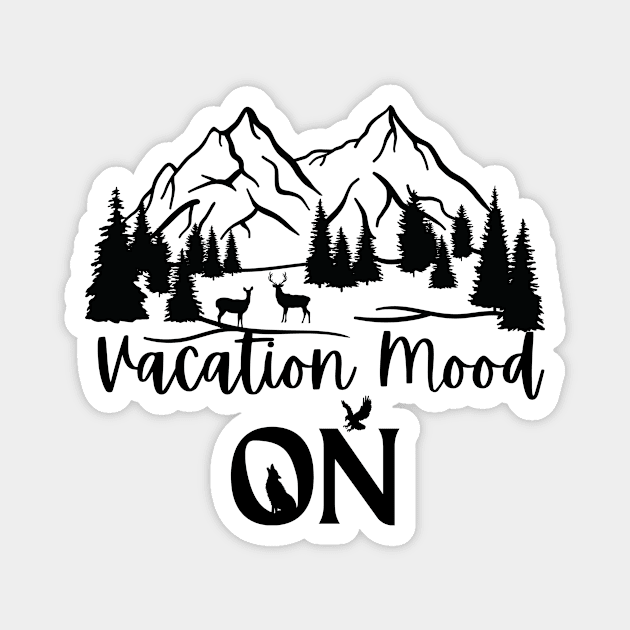 Vacation Mood On Magnet by Anne's Boutique