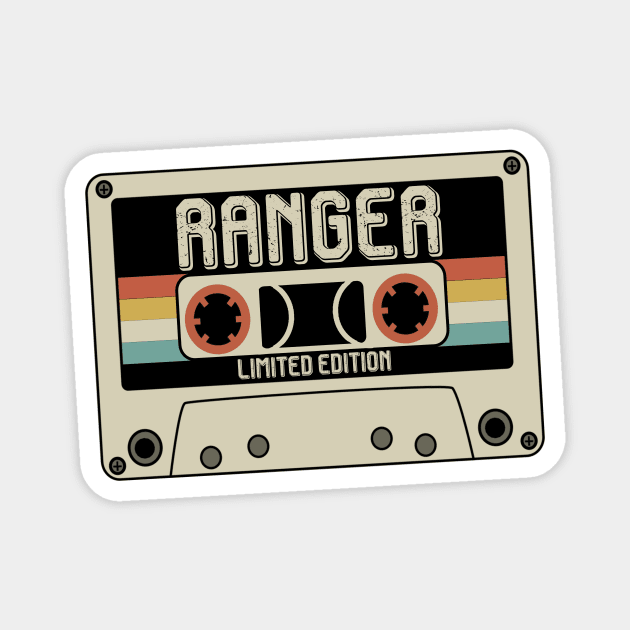 Ranger - Limited Edition - Vintage Style Magnet by Debbie Art