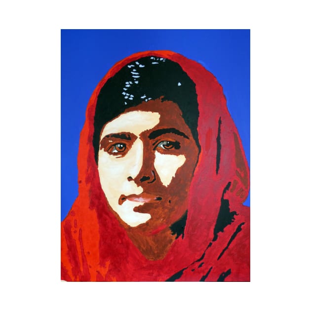 Malala Yousafzai by DJVYEATES