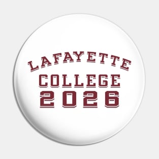 Lafayette College Class of 2026 Pin