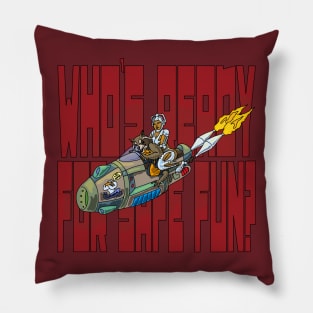 Space Brappin Pillow