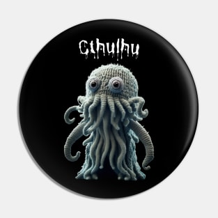 Wool Cthulhu Pin