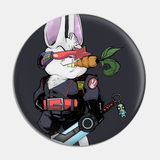 CAPTAIN BUNNY Pin