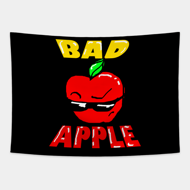 Bad Apple Tapestry by ChuyDoesArt