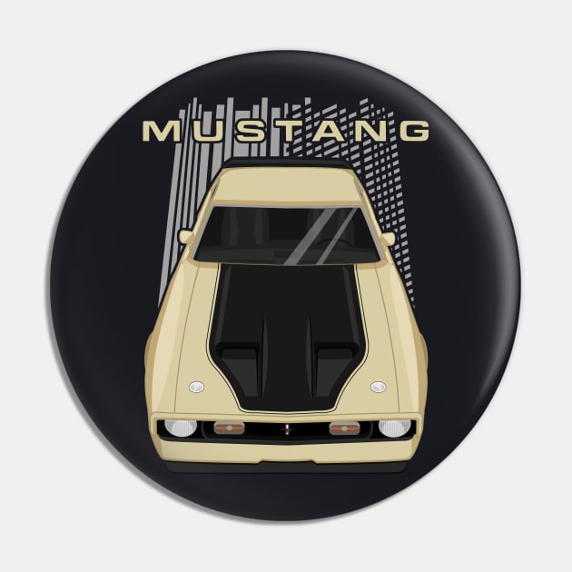 Mustang Mach 1 1971 to 1972 - Morning Gold Pin by V8social