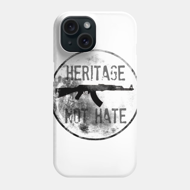 2A Heritage Not Hate Phone Case by TheDaintyTaurus