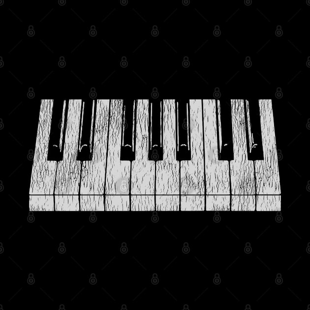 Piano Keys Vintage by irkife