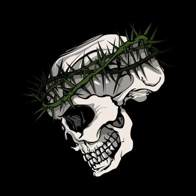 jesus skull by CheMaik