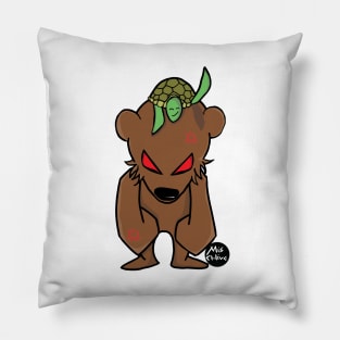 Angry bear Pillow