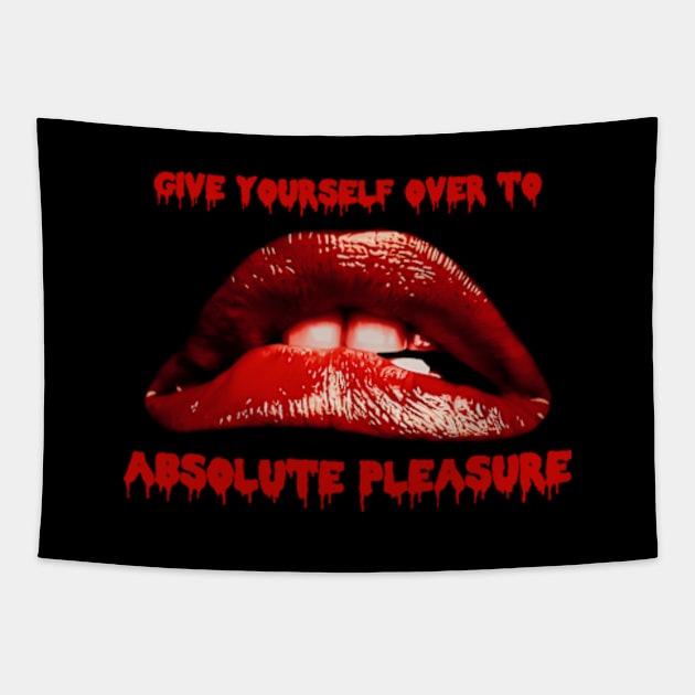 Rocky Horror Picture Show Tapestry by ArtFactoryAI