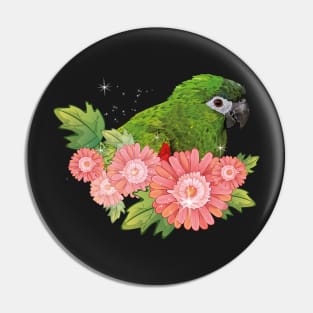 Noble macaw Pin