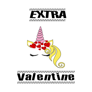unicorn valentines day gift t-shirts