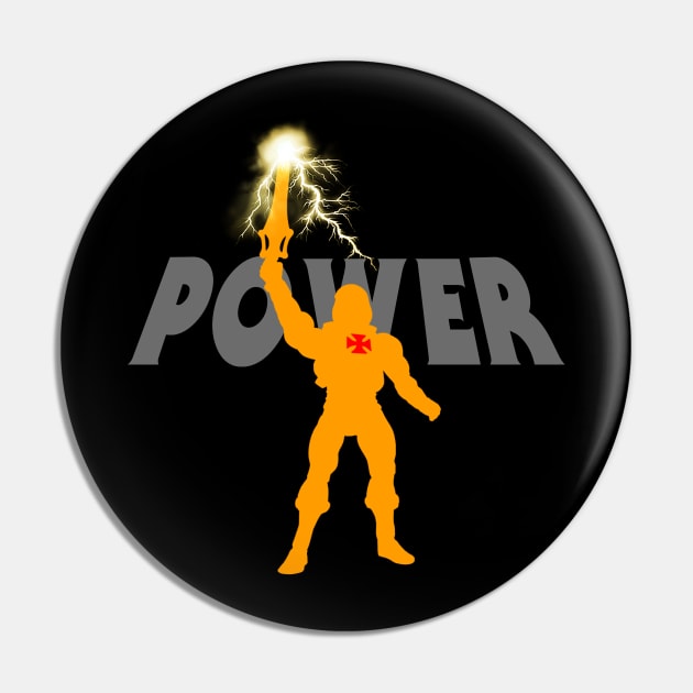 Power (orange silhouette) Pin by MichaelMercy1