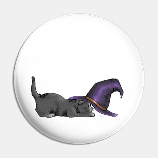 The Witches Kitten (2) Pin