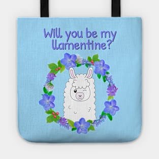 Will you be my valentine? Tote