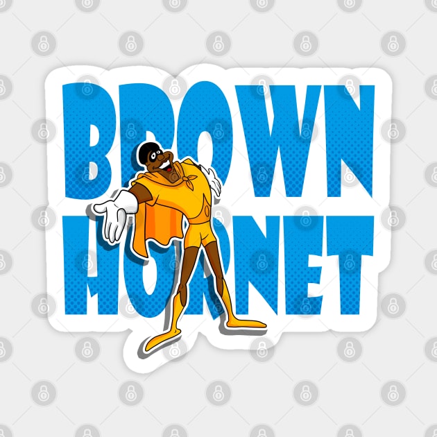 The Brown Hornet Magnet by OniSide