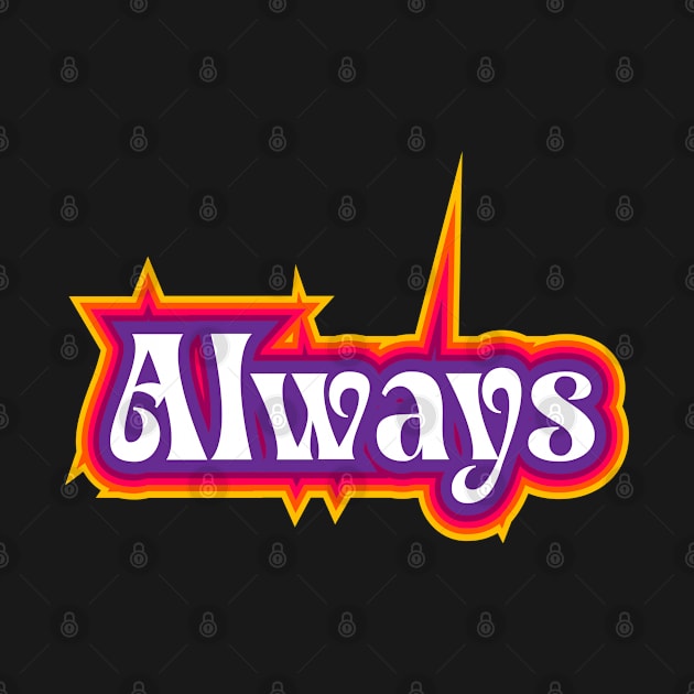 Always Sticker Text by RubyCollection