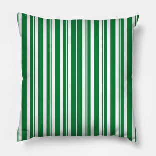 Dapper Stripes, Green Pillow