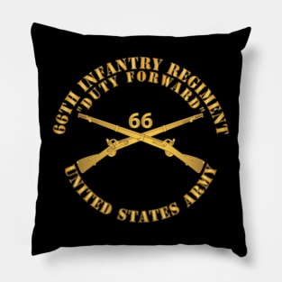 66th Infantry Regiment - Duty Forward w Infantry Br X 300 Pillow