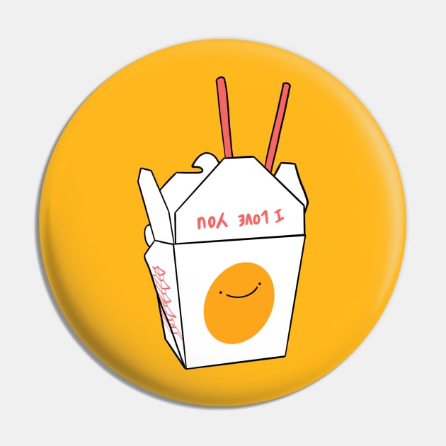 Chinese takeout box Pin by crankycranium