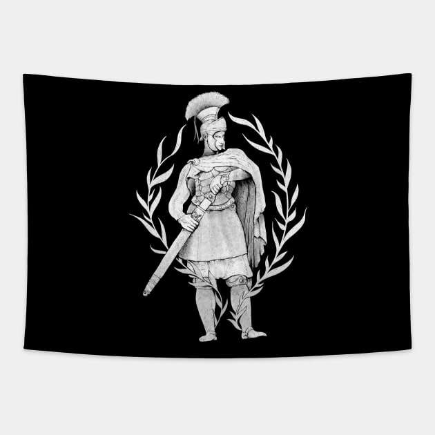 Ancient Roman Legionary Officer Tapestry by Styr Designs