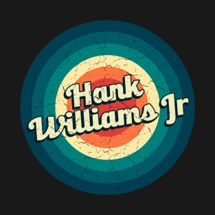 Graphic Williams Jr Name Retro Vintage Circle T-Shirt