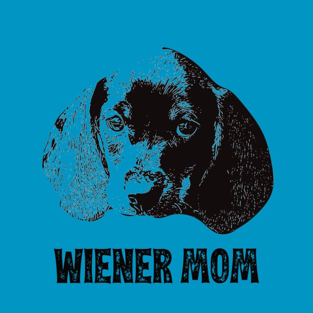 Wiener Mom - Dachshund Mom by DoggyStyles